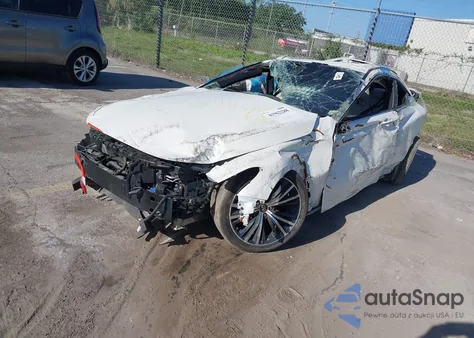 2022 Infiniti Q60 Luxe Awd z USA, uszkodzony, nr VIN JN1EV7KLXNM630151